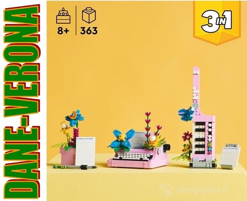 Lego macchina da scrivere - -,
