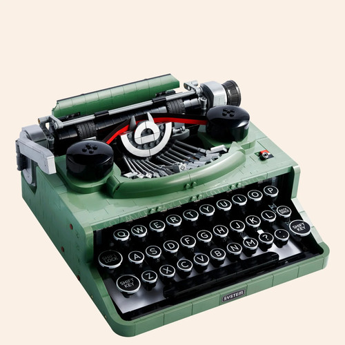 Macchina scrivere idea - da,